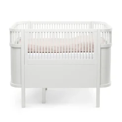 Sebra Baby & Jr. seng - classic white - FSC®-Børn Tremmesenge
