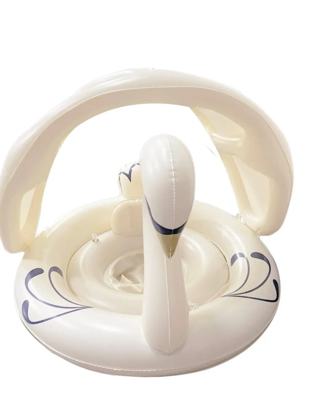 Vanilla COPENHAGEN Baby badering med skygge - Swan- Svømmetilbehør|Badetilbehør