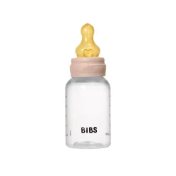 BIBS Baby Bottle Latex 1 pack 150 ml Blush- Sutteflasker