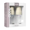 BIBS Baby Bottle Silicone 2 pack 150 ml Ivory- Sutteflasker