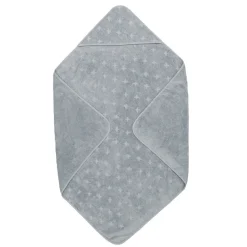 Müsli Baby Håndklæde, 100x100 cm - Jasmin blue-Børn Badekåber & Håndklæder