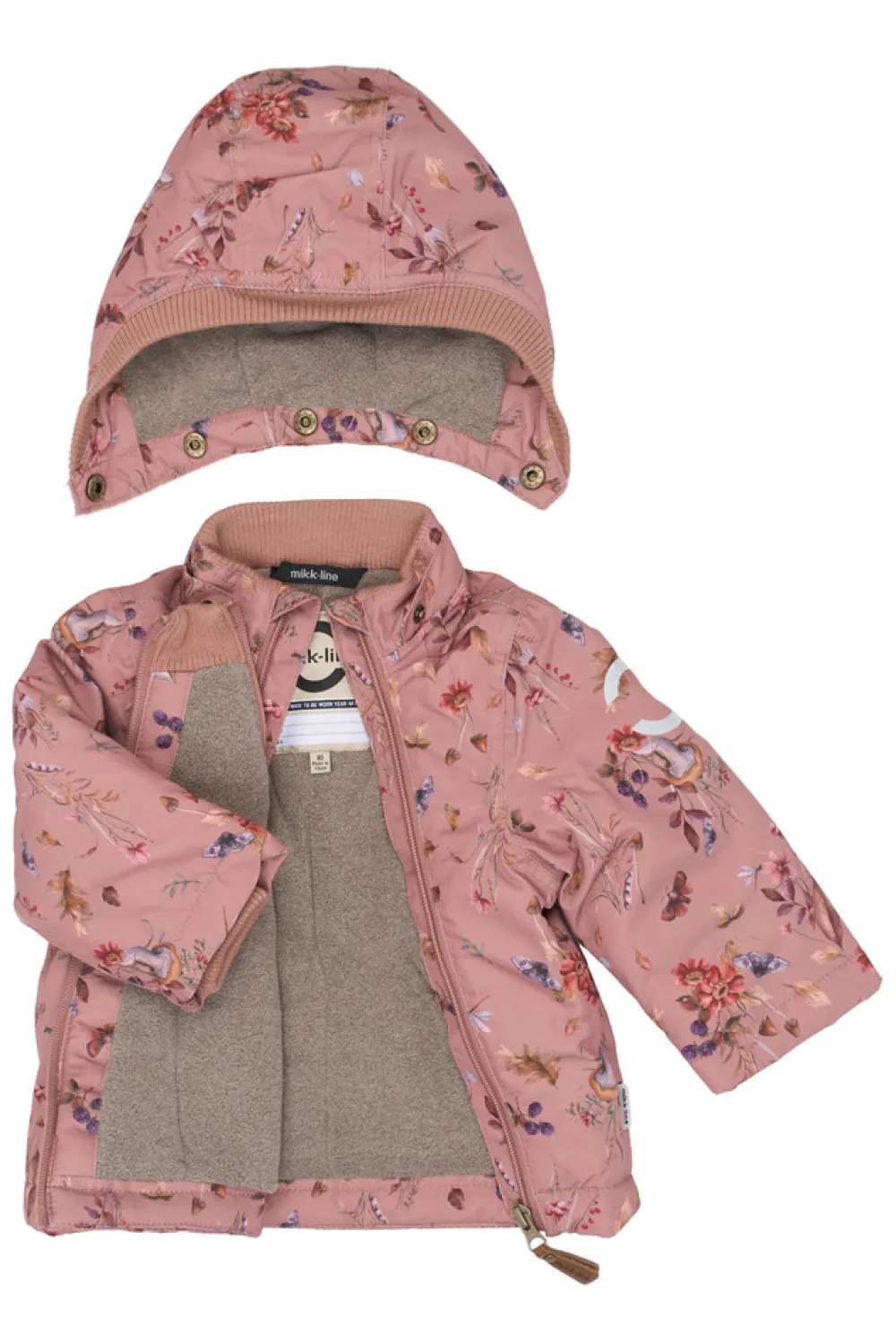 Mikk-Line Baby Jacket - Burl wood- Vinterjakker & Bukser