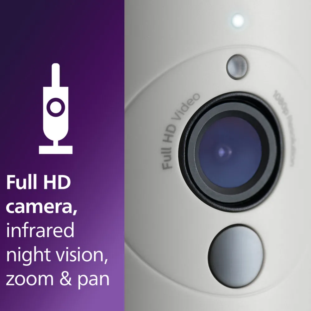 Philips Avent Baby Monitor, Kamera med Full HD- Babyalarmer