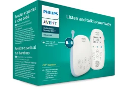 Philips Avent Baby Monitor m. temperatursensor og vuggeviser- Babyalarmer