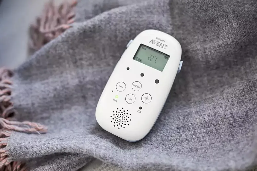Philips Avent Baby Monitor m. temperatursensor og vuggeviser- Babyalarmer