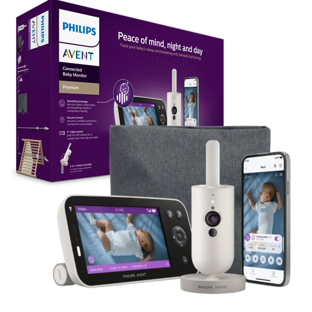 Philips Avent Baby Monitor, Overvågning af søvn og vejrtrækning- Babyalarmer