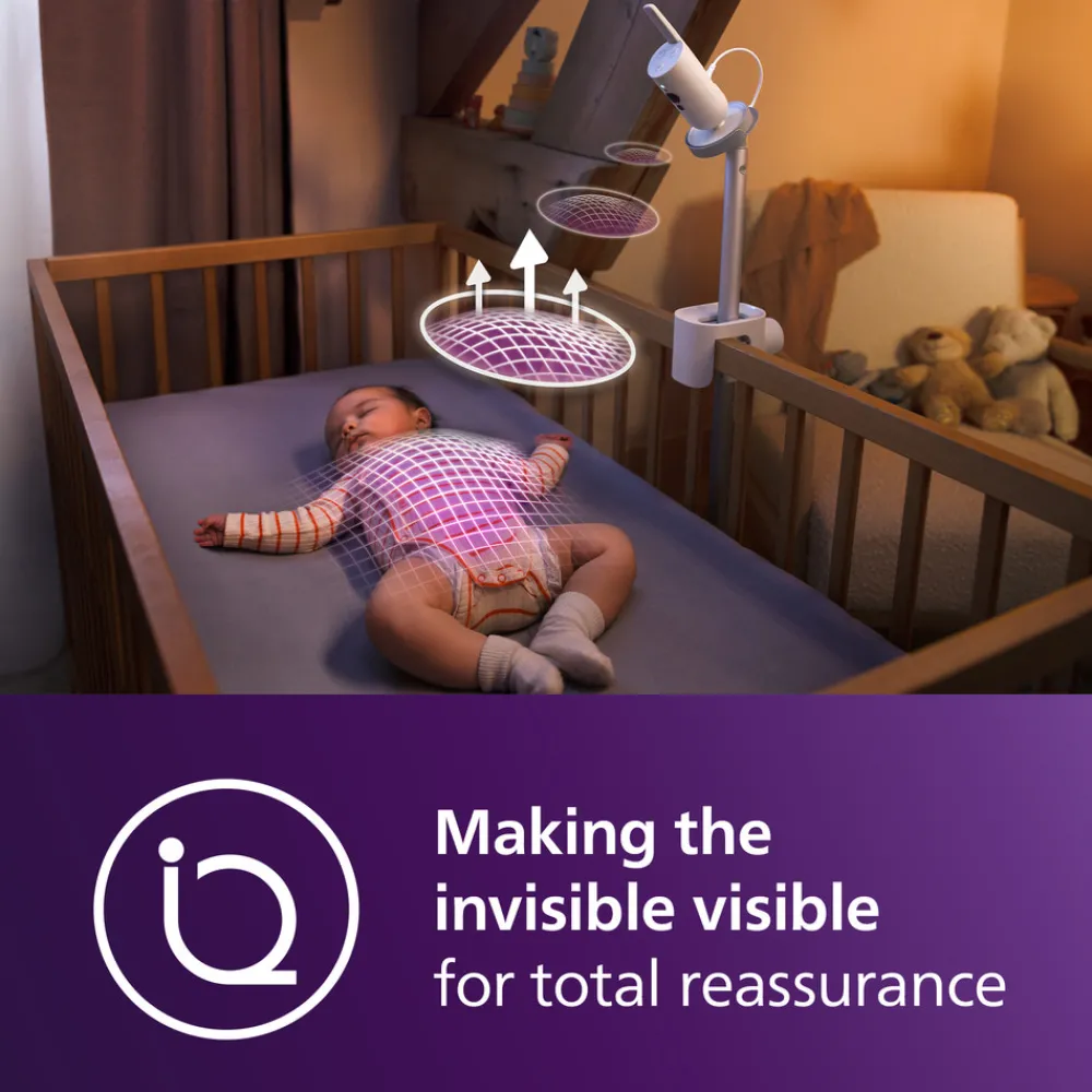 Philips Avent Baby Monitor, Overvågning af søvn og vejrtrækning- Babyalarmer