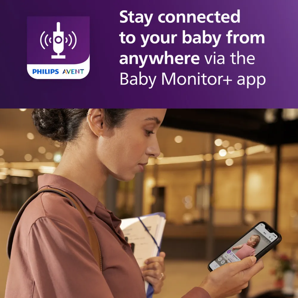 Philips Avent Baby Monitor, Overvågning af søvn og vejrtrækning- Babyalarmer