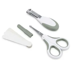 Nuvita Baby negle sæt SAGE GREEN- Plejeartikler Til Baby