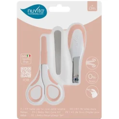 Nuvita Baby negle sæt ENGLISH ROSE- Plejeartikler Til Baby