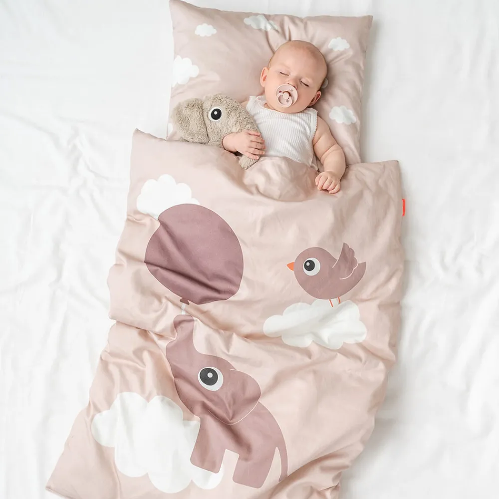 Done By Deer Baby sengetøj - elphee pudder-Børn Sengetøj