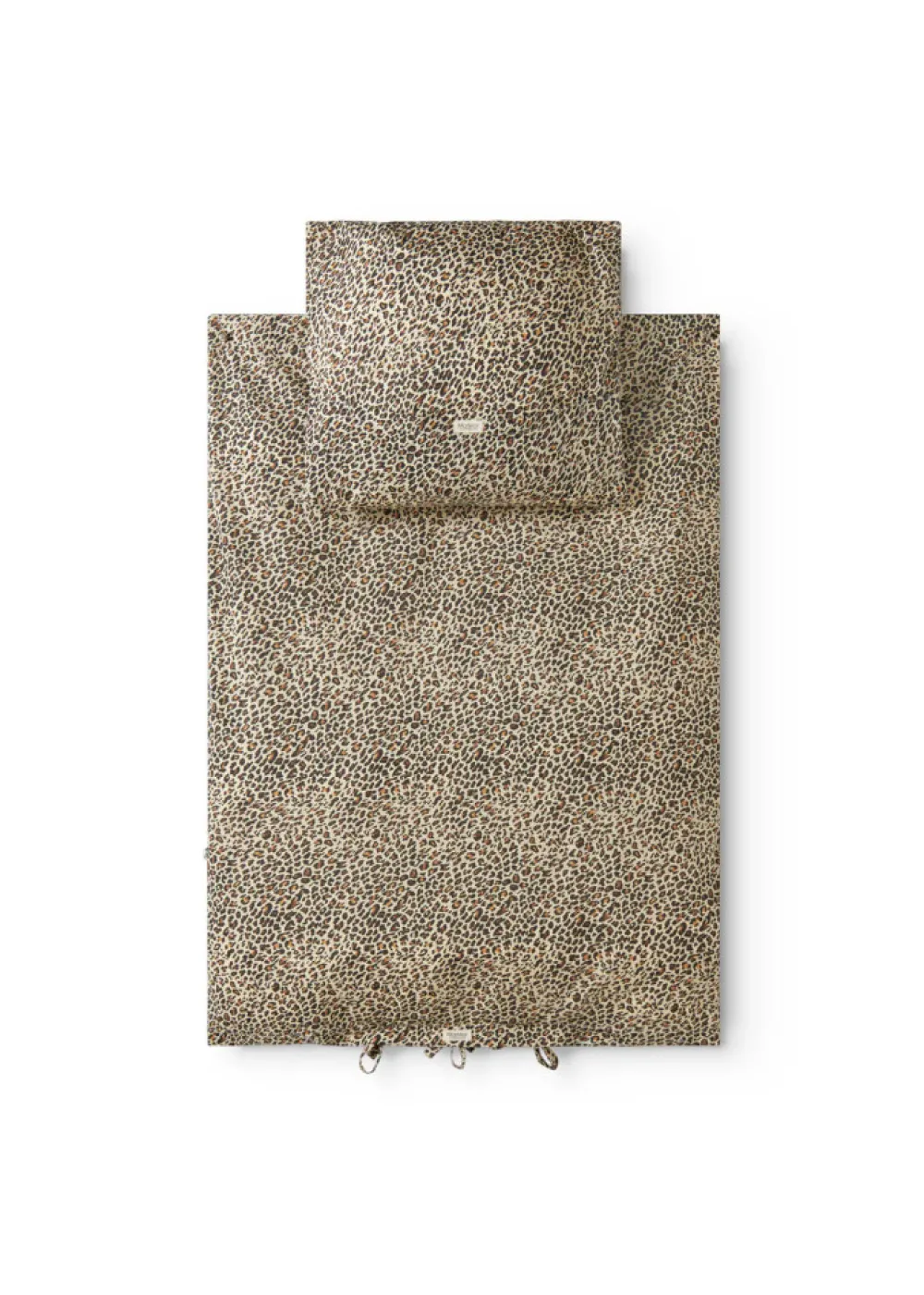 MarMar Copenhagen Baby Sengetøj Brown Leo 70 x 100 cm-Børn Sengetøj