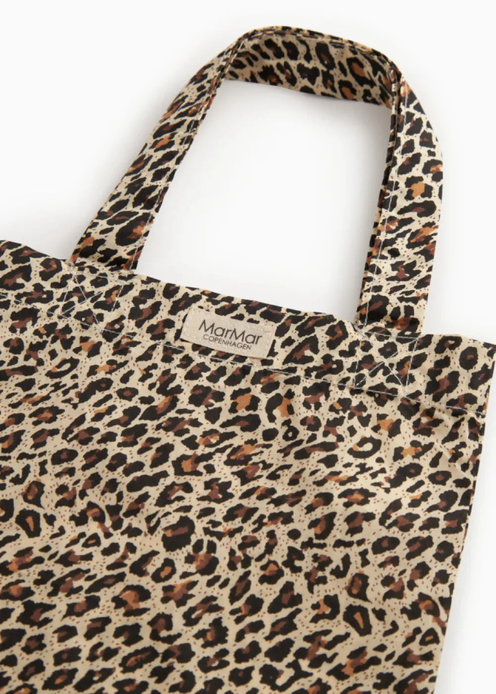 MarMar Copenhagen Baby Sengetøj Brown Leo 70 x 100 cm-Børn Sengetøj