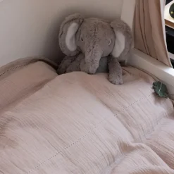 Sebra Baby sengetøj musselin - seabreeze beige-Børn Sengetøj