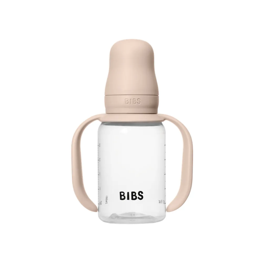 BIBS Baby Sippy Flaske Silikone 1pk 150 ml - Blush- Sutteflasker|Service