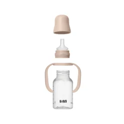 BIBS Baby Sippy Flaske Silikone 1pk 150 ml - Blush- Sutteflasker|Service