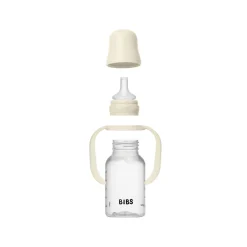 BIBS Baby Sippy Flaske Silikone 1pk 150 ml - Ivory- Sutteflasker|Service