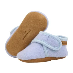En Fant Baby wool slippers - Forever Blue- Uld Hjemmesko