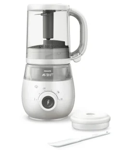 Philips Avent Babyfoodprocessor m.dampningsfunktion- Tilberedning & Rengøring