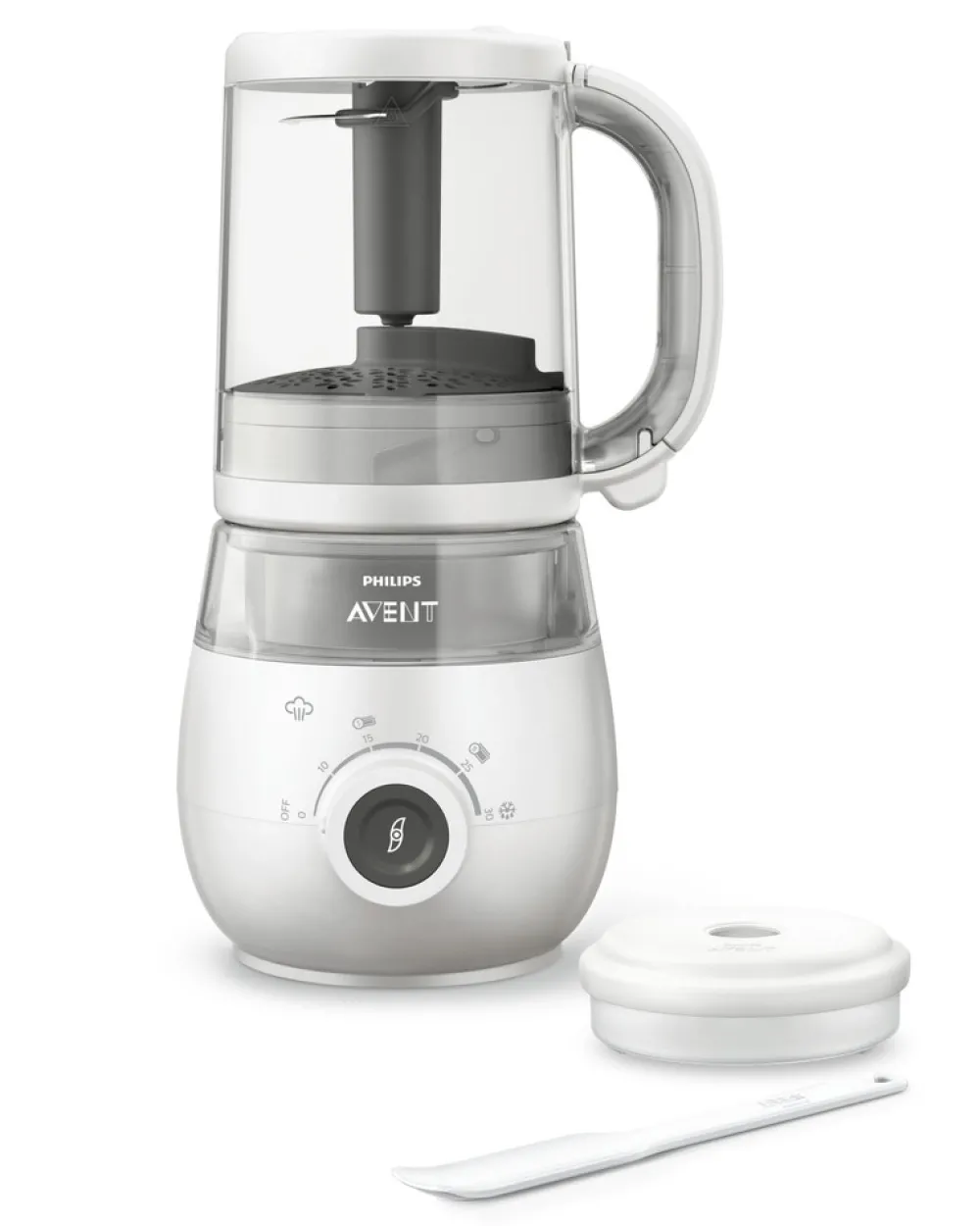 Philips Avent Babyfoodprocessor m.dampningsfunktion- Tilberedning & Rengøring