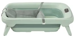 Maxi-Cosi Badekar Indigo og newborn support sage grøn- Badekar, Stativer & Badestole