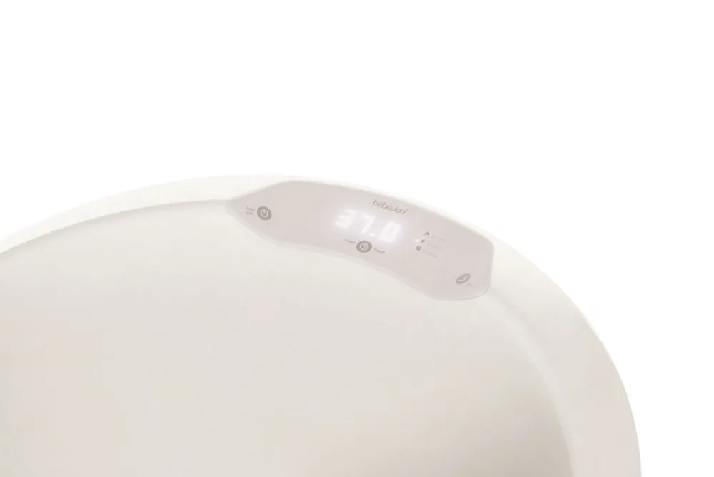 Bébé-Jou Badekar Sense Edition Digital - hvid- Badekar, Stativer & Badestole