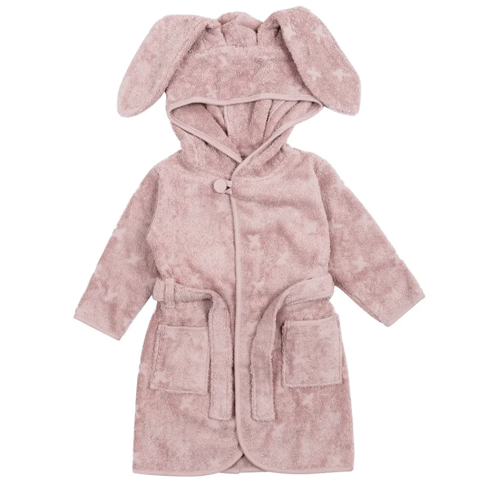 Müsli Badekåbe med kaninører - nightingale 80/86-Børn Badekåber & Håndklæder