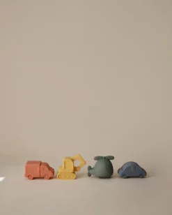 MUSHIE Badelegetøj 4-Pak - Biler- Badelegetøj