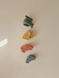 MUSHIE Badelegetøj 4-Pak - Biler- Badelegetøj