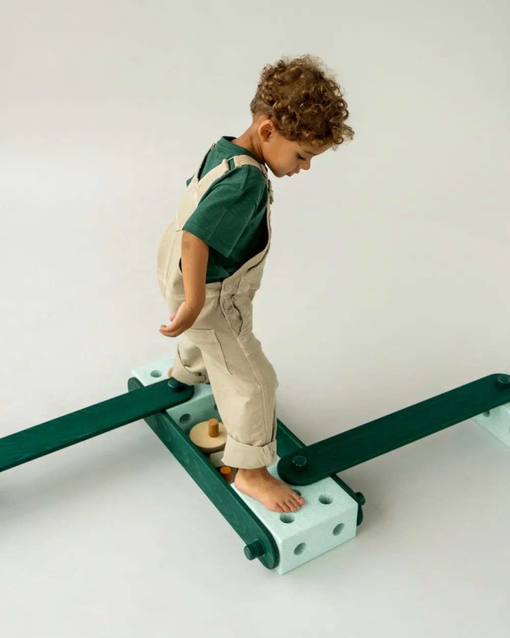 MODU Balancebane Ocean Mint / Forest Green- Tumlemøbler