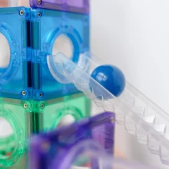 CONNETIX Ball Pack - kugler til kuglebane 12 dele - rainbow- Magnetlegesæt