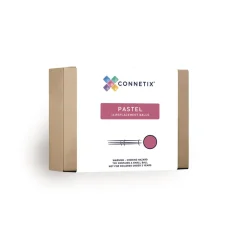 CONNETIX Ball Pack - kugler til kuglebane 16 dele - pastel- Magnetlegesæt