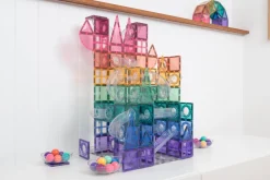 CONNETIX Ball Run Expansion Pak udvidelsessæt 80 del pastel- Magnetlegesæt