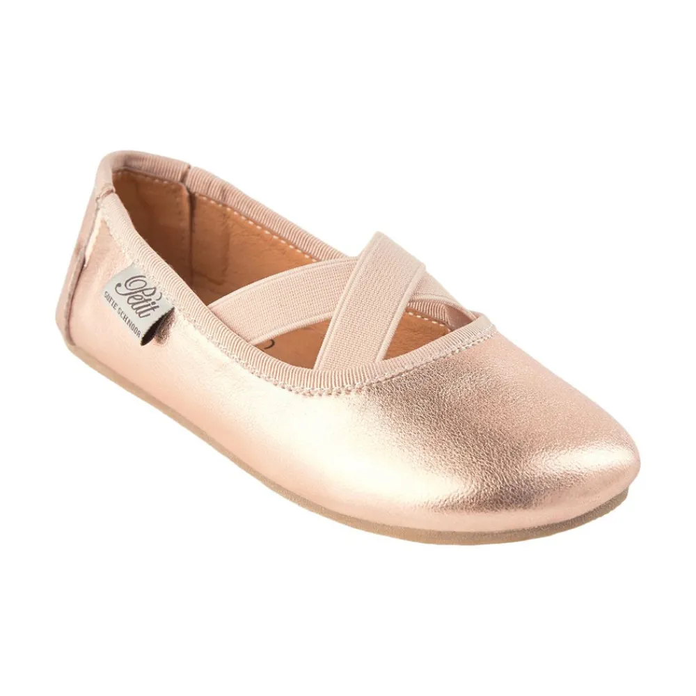 Sofie Schnoor Kids Ballerina - Peach- Sandaler Med Blink|Hjemmesko