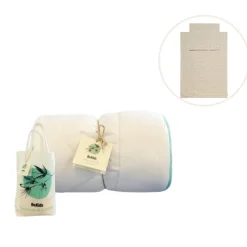 BeKids Bambus babydyne med sengetøj - Misty rose-Børn Pakkeløsninger|Sengetøj