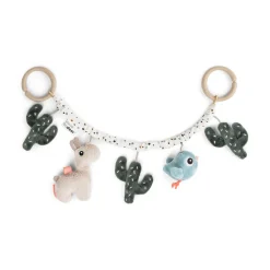 Done By Deer Barnevognskæde - Lalee Sand- Legetøj Til Barnevogne & Autostole