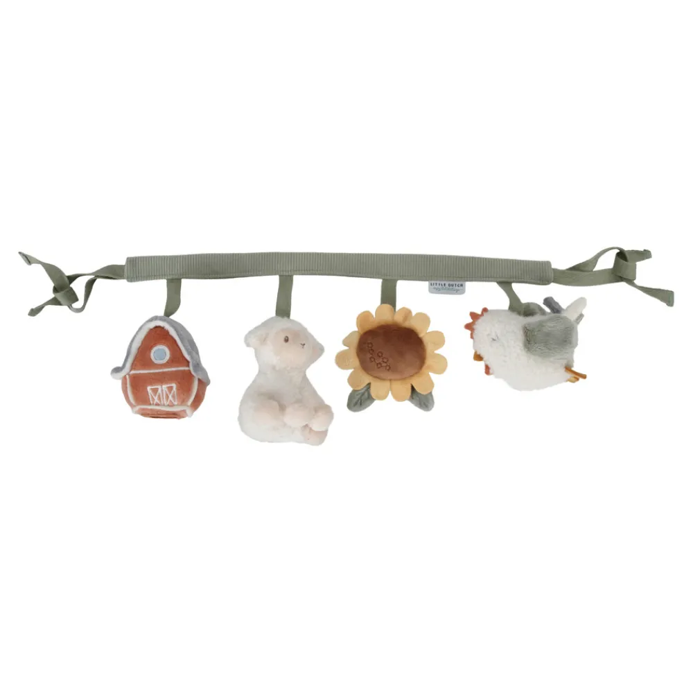 Little Dutch Barnevognsophæng - Little Farm- Legetøj Til Barnevogne & Autostole