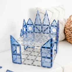 CONNETIX Base Plate - magnetplader 2 stk. - clear- Magnetlegesæt