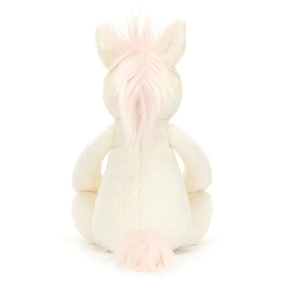 JellyCat Bashful Enhjørning, original 31 cm- Bamser
