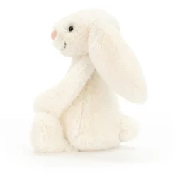 JellyCat Bashful kanin, creme Lille 18 cm- Bamser