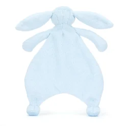 JellyCat Bashful kanin, lyseblå putteklud- Nusseklude