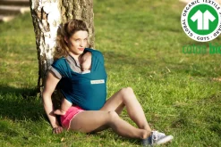 Love Radius By Je Porte mon Bebé Basic økologisk strækvikle blå- Bæreseler & Vikler