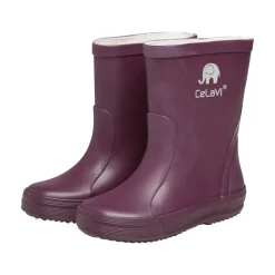 CeLaVi Basis Gummistøvle - 666 Blackberry Wine- Lange Gummistøvler