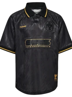 hummel Bay Soccer Jersey T-Shirt - Black- Sportstøj