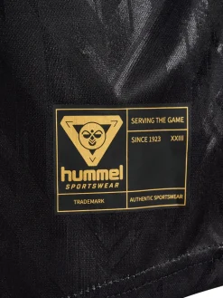 hummel Bay Soccer Jersey T-Shirt - Black- Sportstøj