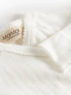 MarMar Copenhagen Belita Langærmet Body - Gentle white- Bodystocking Langærmet