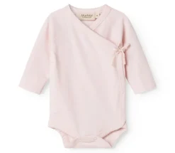 MarMar Copenhagen Belita Slå-om-body - Rosa- Bodystocking M. Skrålukning