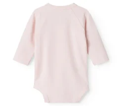 MarMar Copenhagen Belita Slå-om-body - Rosa- Bodystocking M. Skrålukning