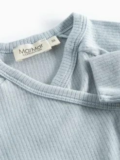 MarMar Copenhagen Belito Langærmet Body - Blue stone- Bodystocking Langærmet