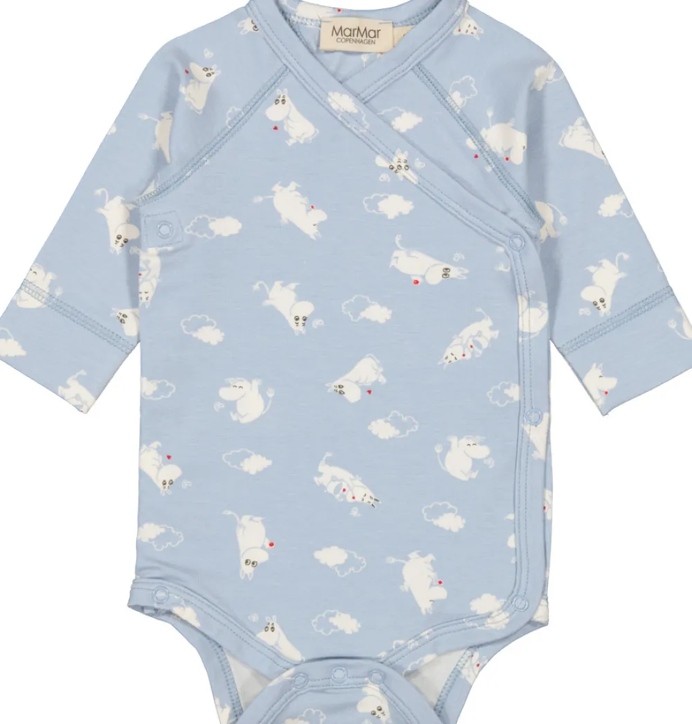 MarMar Copenhagen Belito Slå-Om-Body Body - 1667- Bodystocking M. Skrålukning|Bodystocking Langærmet